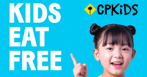 Free Kids Meal at California Pizza Kitchen with any Entree Purchase