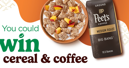 The Kashi + Peet’s Coffee Breakfast for a Year Sweepstakes